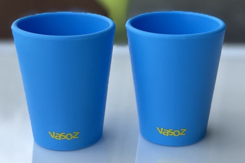 Shot glass 2 oz (2 pack) Orange
