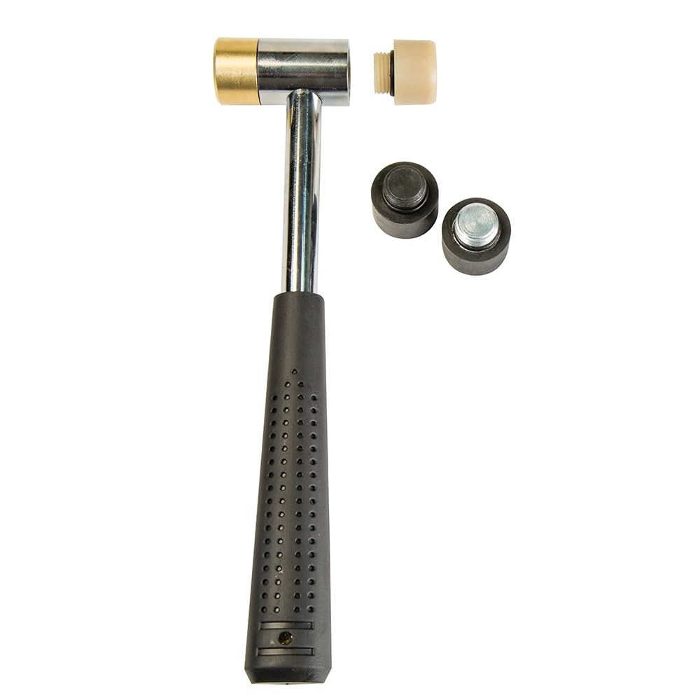 Wheeler Interchangeable Hammer Set Includes Two Hammers with One Size, Black