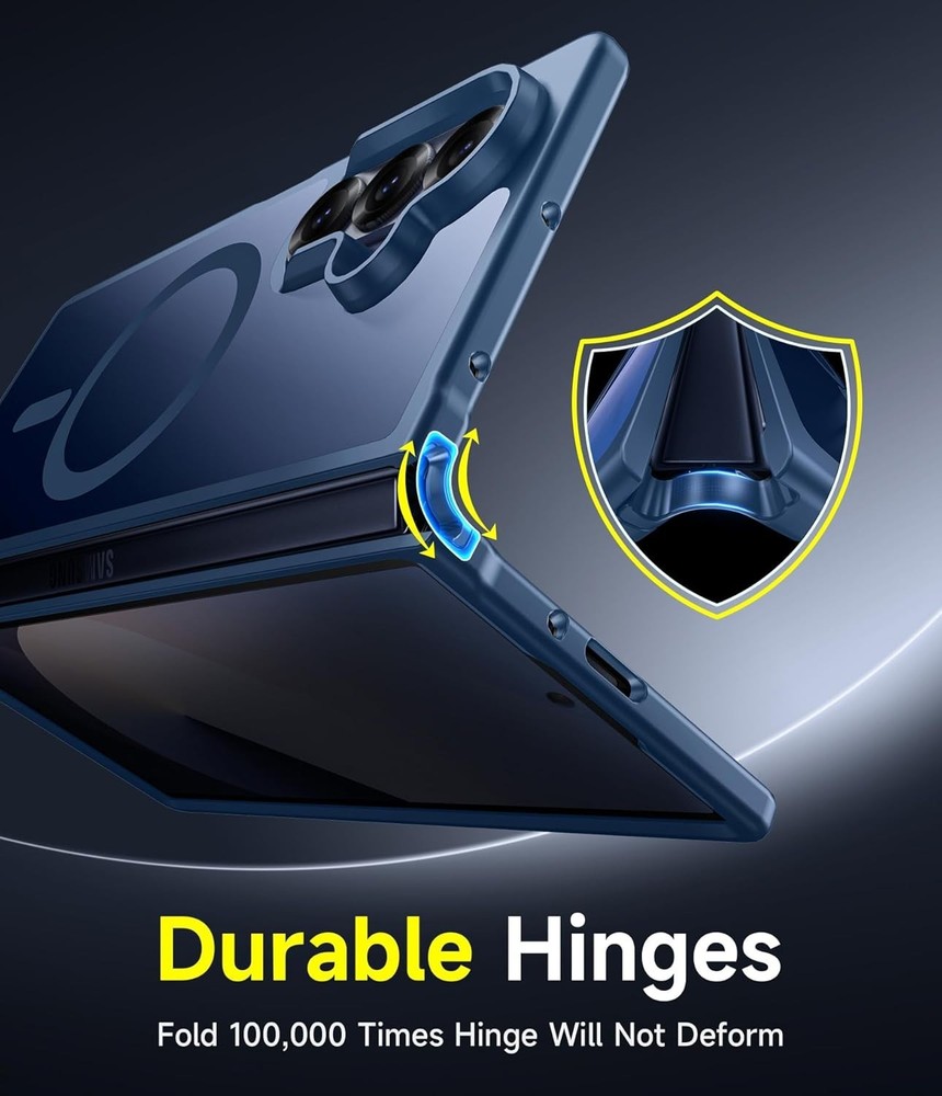 for Galaxy Z Fold 6 Case 2Pcs Screen Protector, Magnetic Integrated Structure