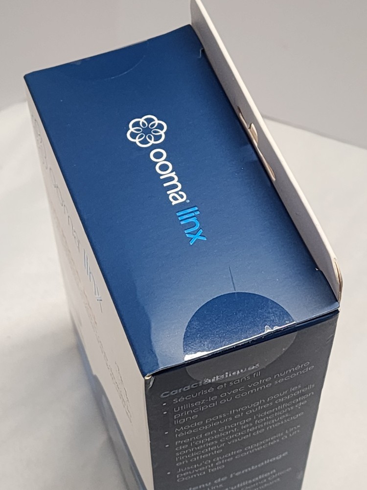New Ooma Linx Remote Phone Jack, Wireless Accessory for Ooma Telo