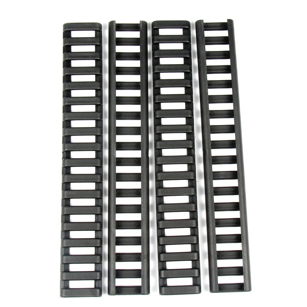 BLACK Rail Ladder Cover Handguard Rail Protector Fire Resistnt