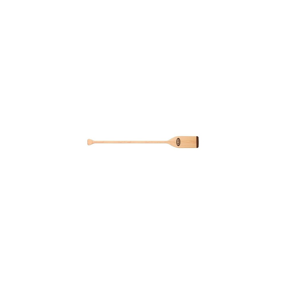 Trac Outdoors Lightweight Wooden Paddle with Epoxy Blade Tip - 4ft