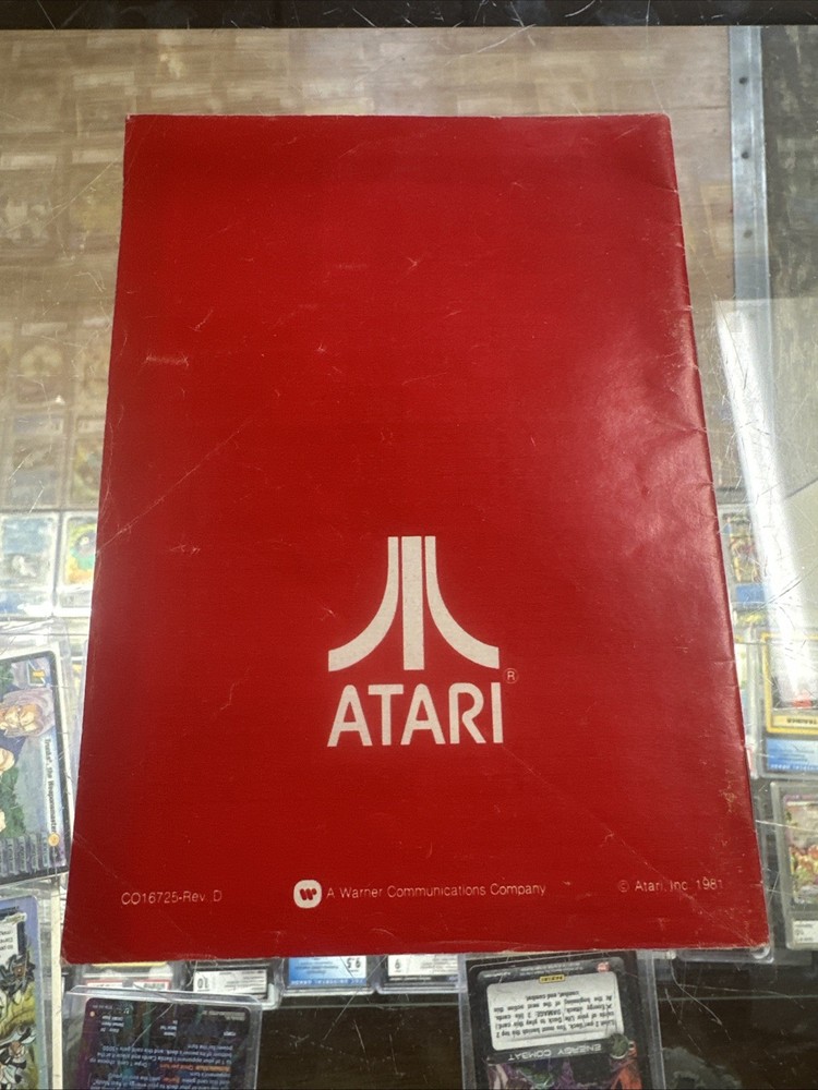 Atari Catalog Vintage Booklet 45 Game Program Cartridges (1981) #2444