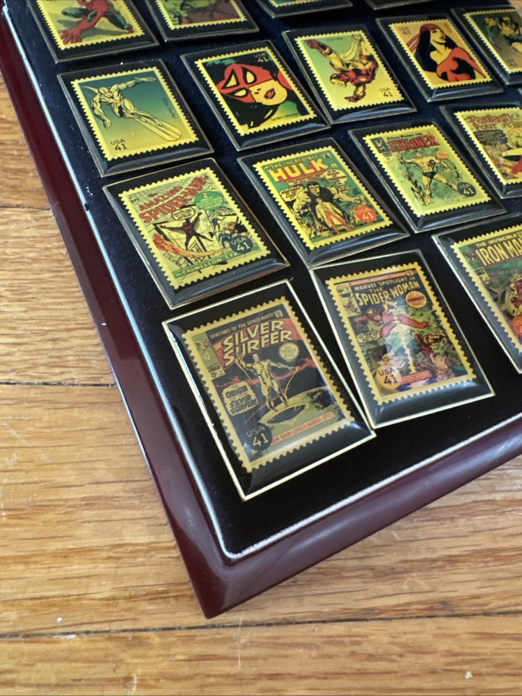 Marvel Comics Limited Edition Stamp Pin Collection 1/200