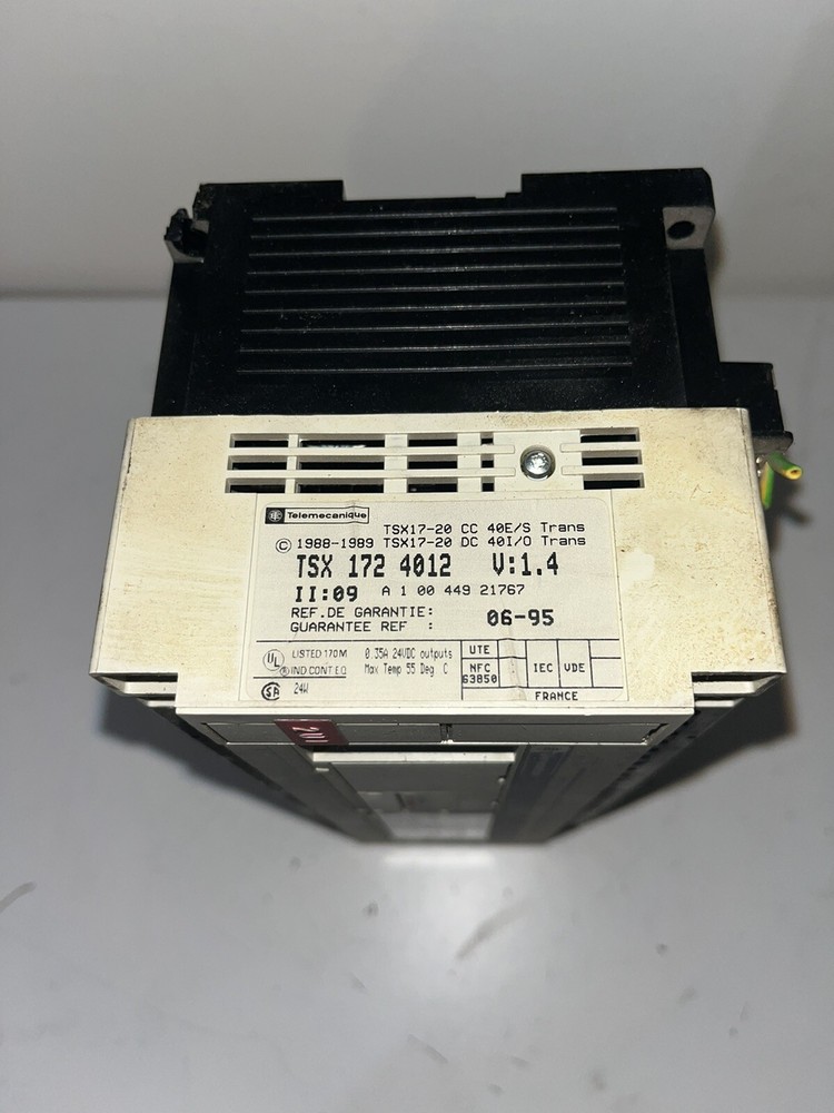 TELEMECANIQUE TSX 172 4012 PROGRAMMABLE CONTROLLER Used Fast Shipping