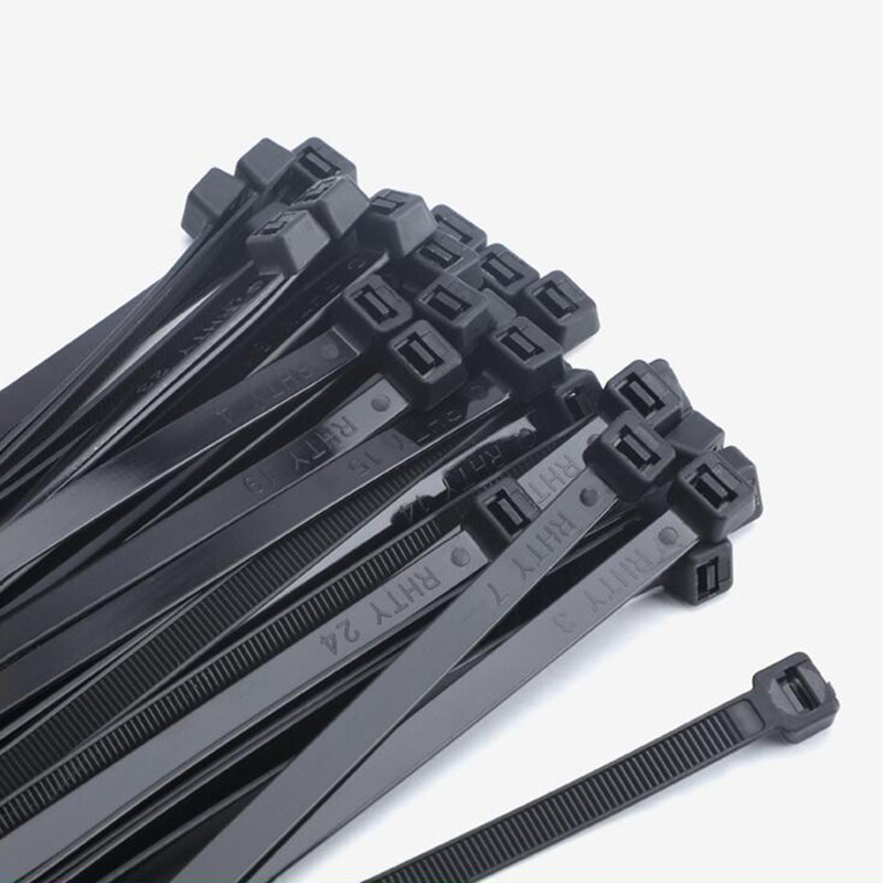 Cable Ties Nylon Zip Tie Wraps Strong Self - Locking 3mm Black / White All Size