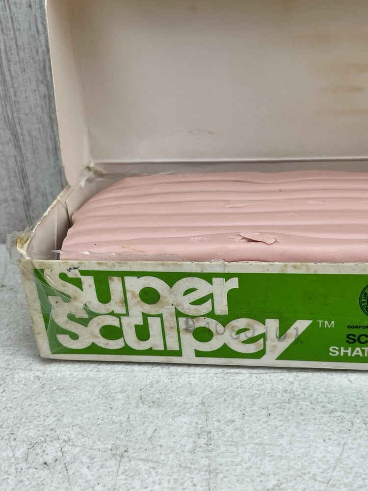Super Sculpey Ceramic-Like Sculpturing Compound PolyForm Material SS1 Never Used