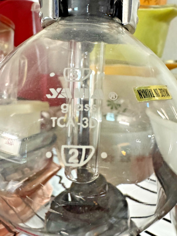 Yama 3 Cup Tabletop Siphon Gravity Coffee Maker with Alcohol Burner