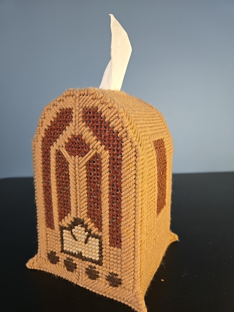 Retro Radio Shape Tissue Cover Box Practical and Cute Handmade