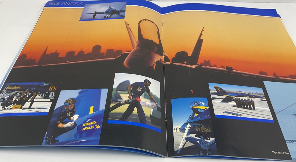 Blue Angels 1989 Souvenir Program