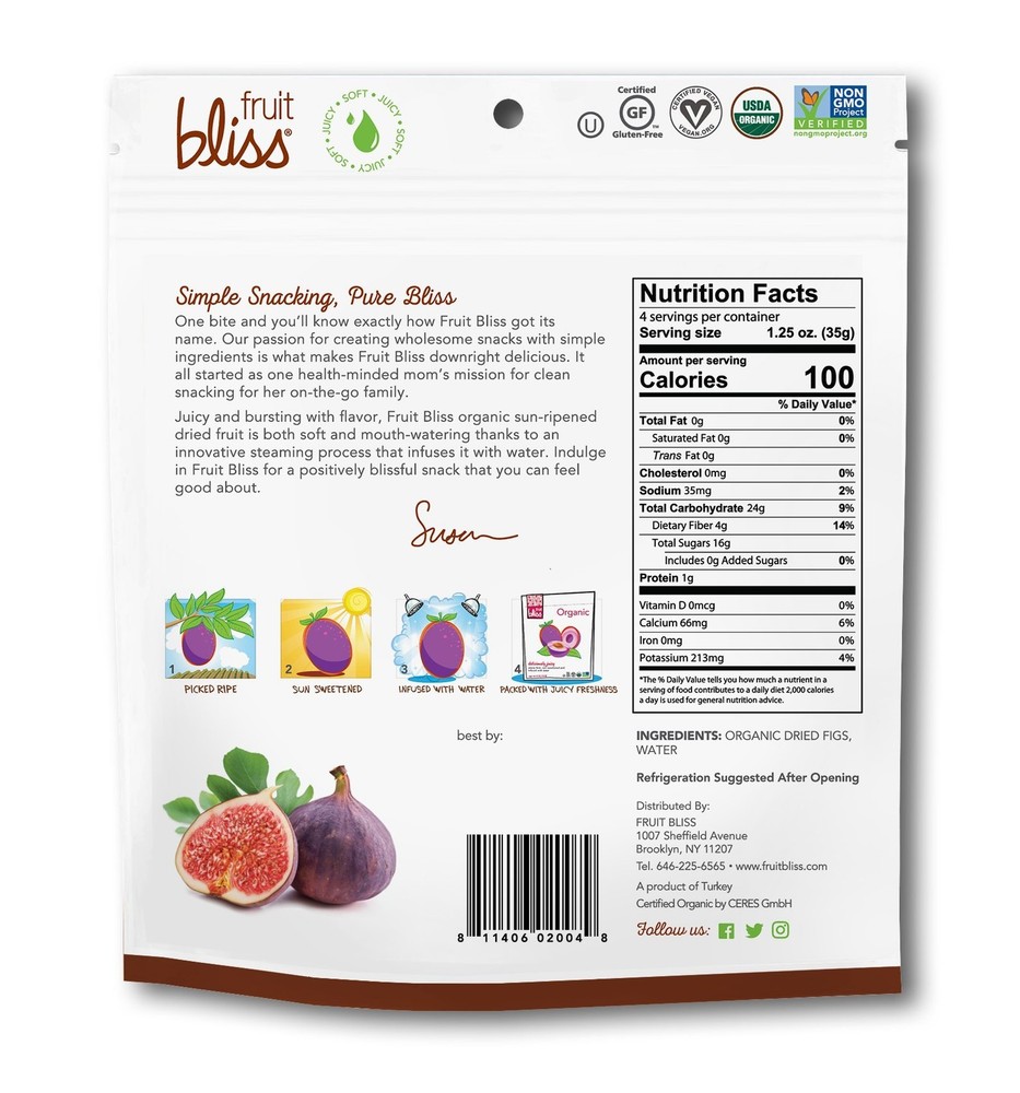 Organic Turkish Figs, 5 Oz