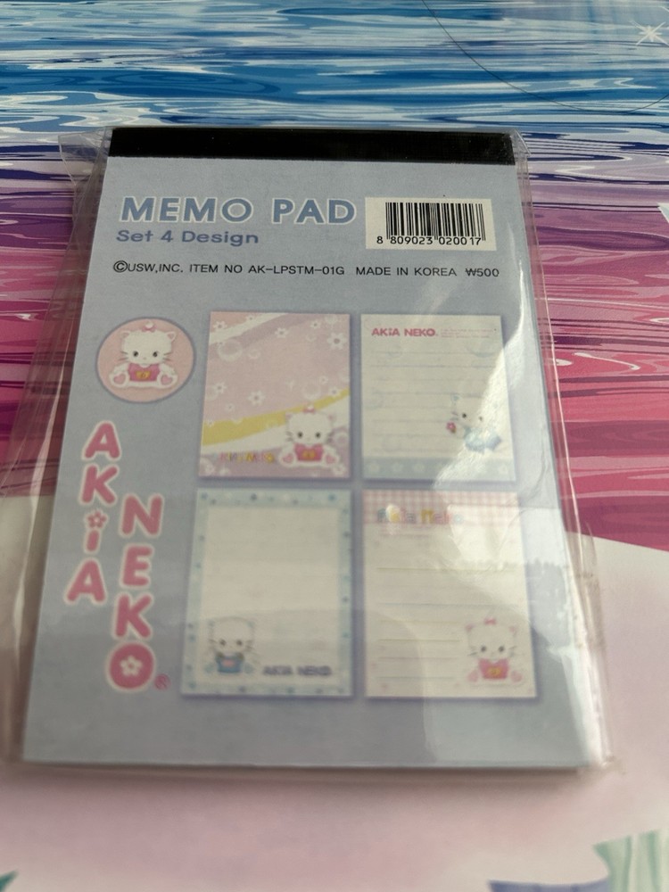 Akia Neko Mini Notepad