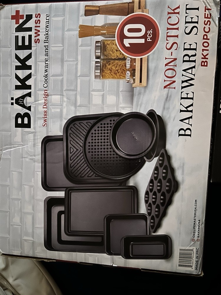 Bakken Swiss 10 Pc Bakeware
