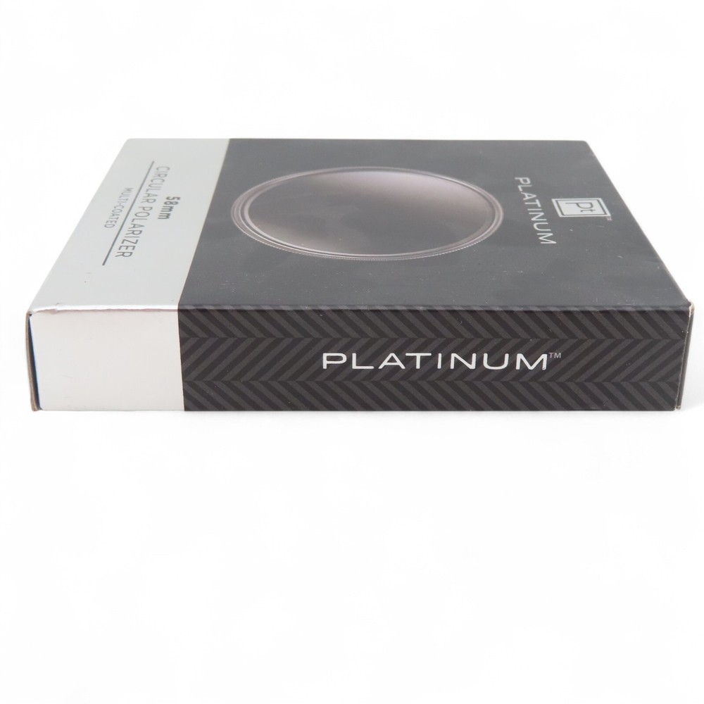 Platinum 58mm Circular Polarizer Multi Coated PT-MCCP58 New