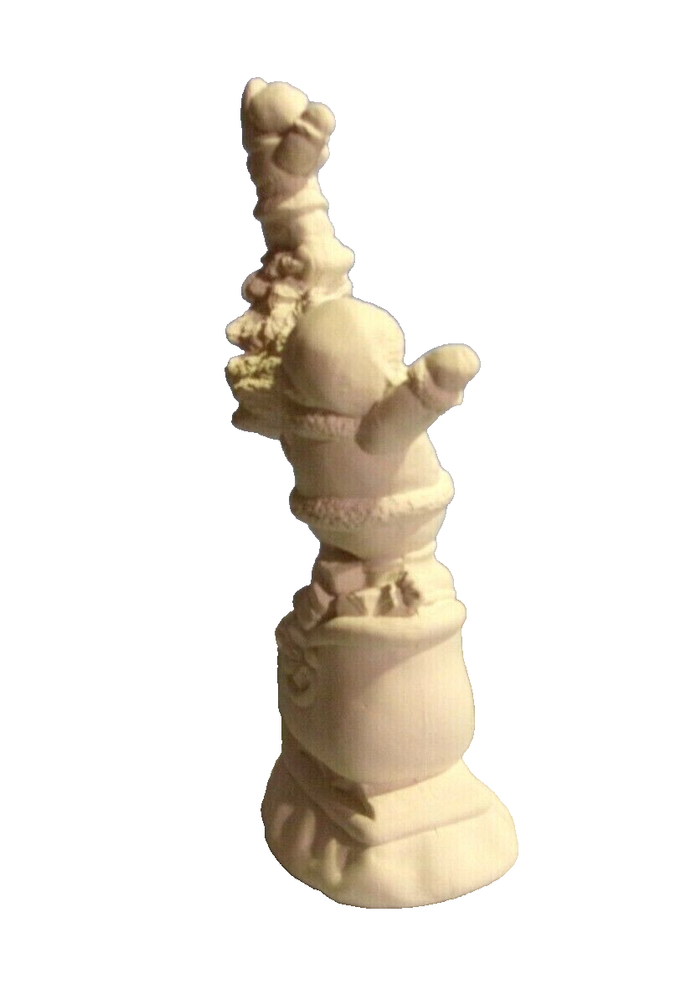 Bisque K*202 -42.1884 Ceramic Ready To Paint CHRISTMAS STACK