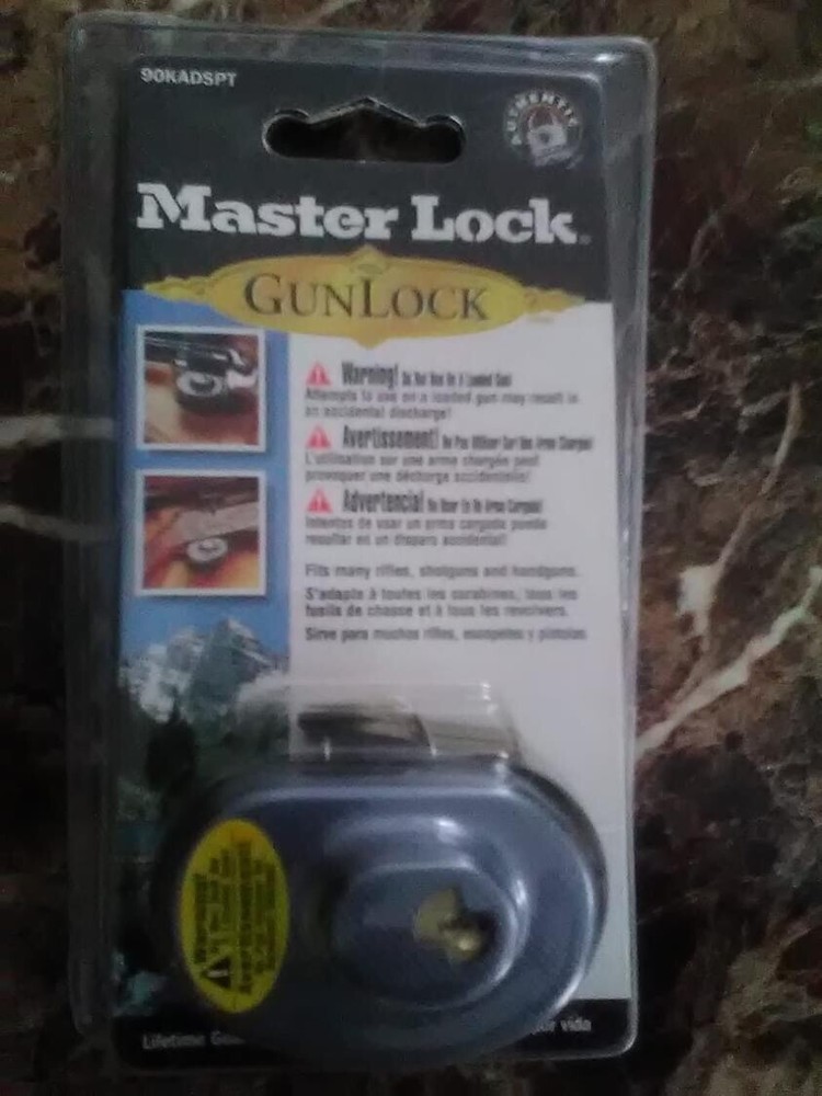 Master Lock Gun Lock