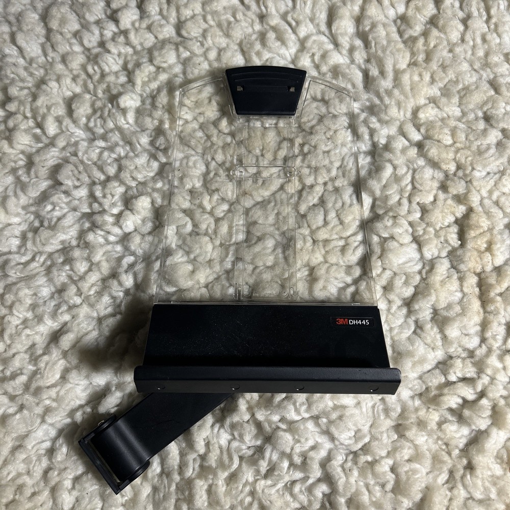 3M DH445 Document Copy Holder Flat Panel Mount 35-Sheet Capacity USED