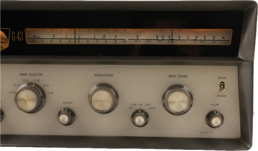 Gonset G-43 Communications Receiver - Untested - Fast Ship!