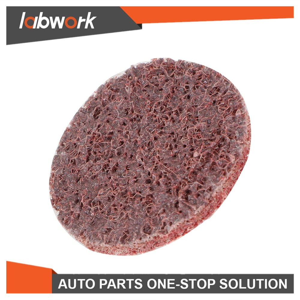 Labwork Medium Surface Conditioning Disc Roll Lock Grinder Sanding Pads 50Pcs 2"