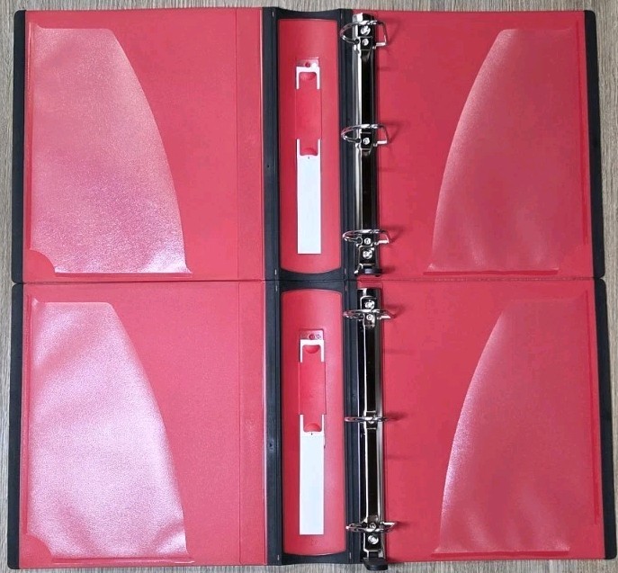 4 Pack Staples Better Binder, 2-Inch, Red