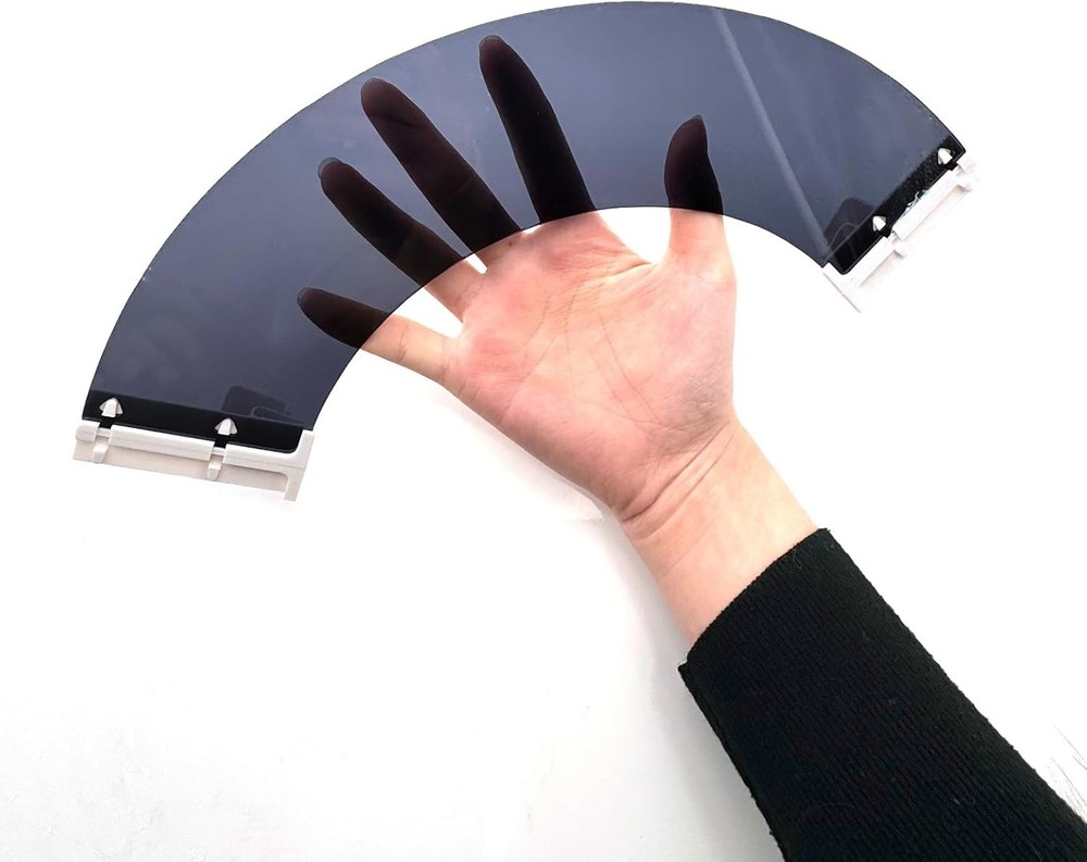 Professional Hard Hat Sun Shade Visor - Reusable and Replaceable Black
