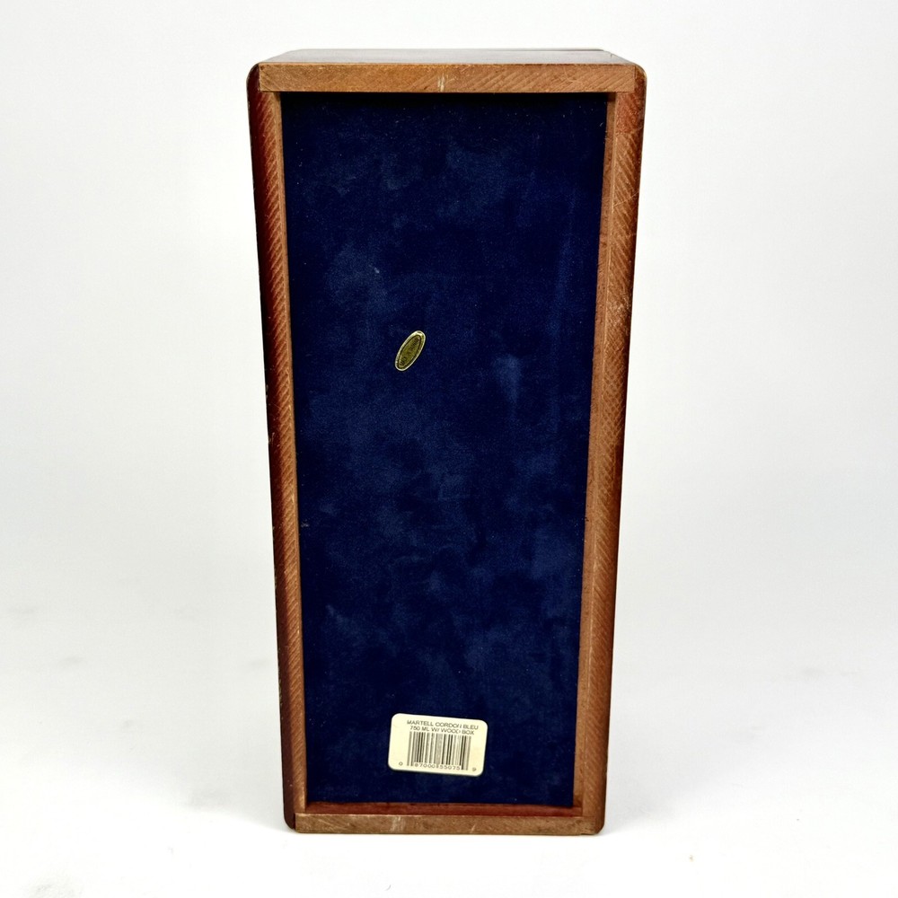 Martell Cognac Cordon Bleu Empty Wood Storage Box