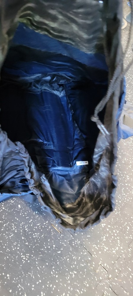 Camp Trails Gray/Black Internal Frame Backpack Padded Adjustable Nylon