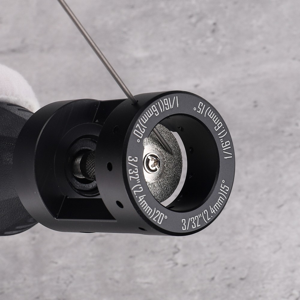 TIG Welding Tungsten Sharpener / Grinder Multi-Angle Offsets Cut-off TOOL NEW