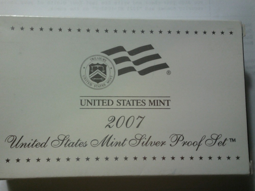 2007 Silver Proof Set