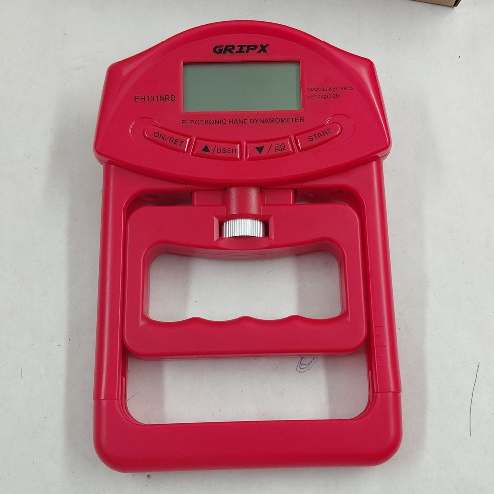 Gripz Digital Hand Dynamometer Grip Strength Measurement Meter EH101NRD