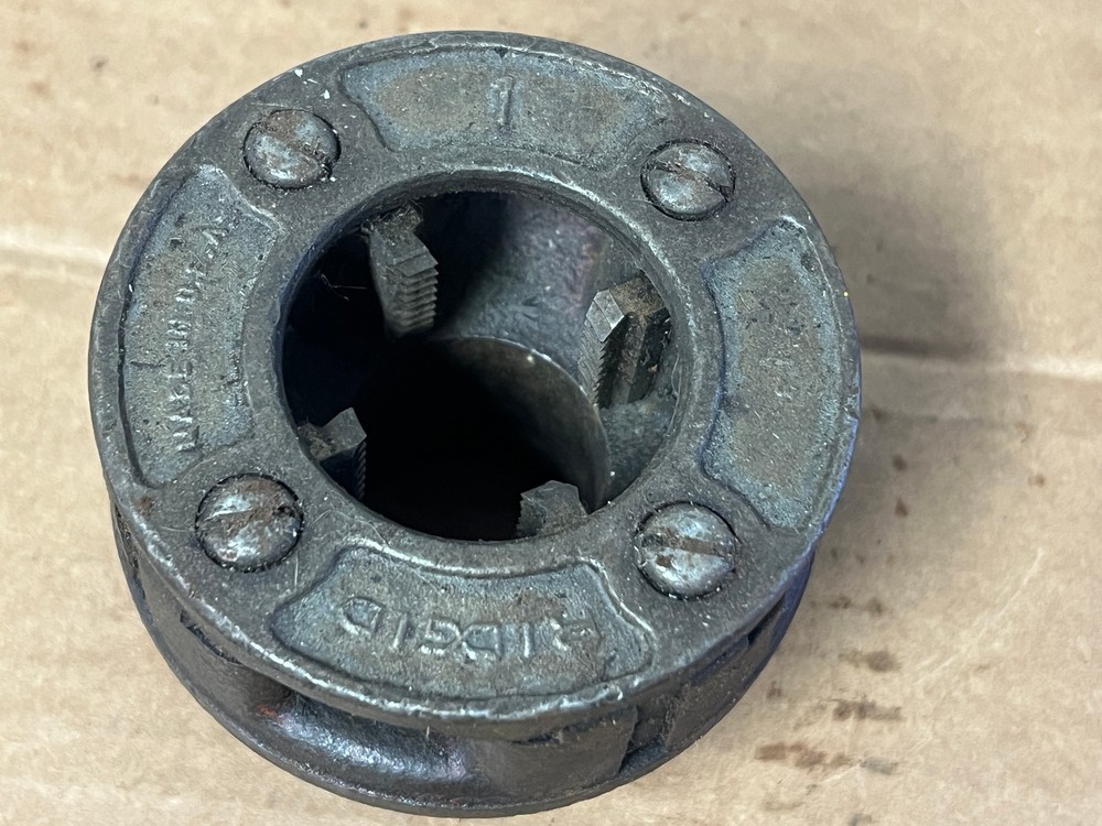 RIDGID 1" pipe threading die stamped 13