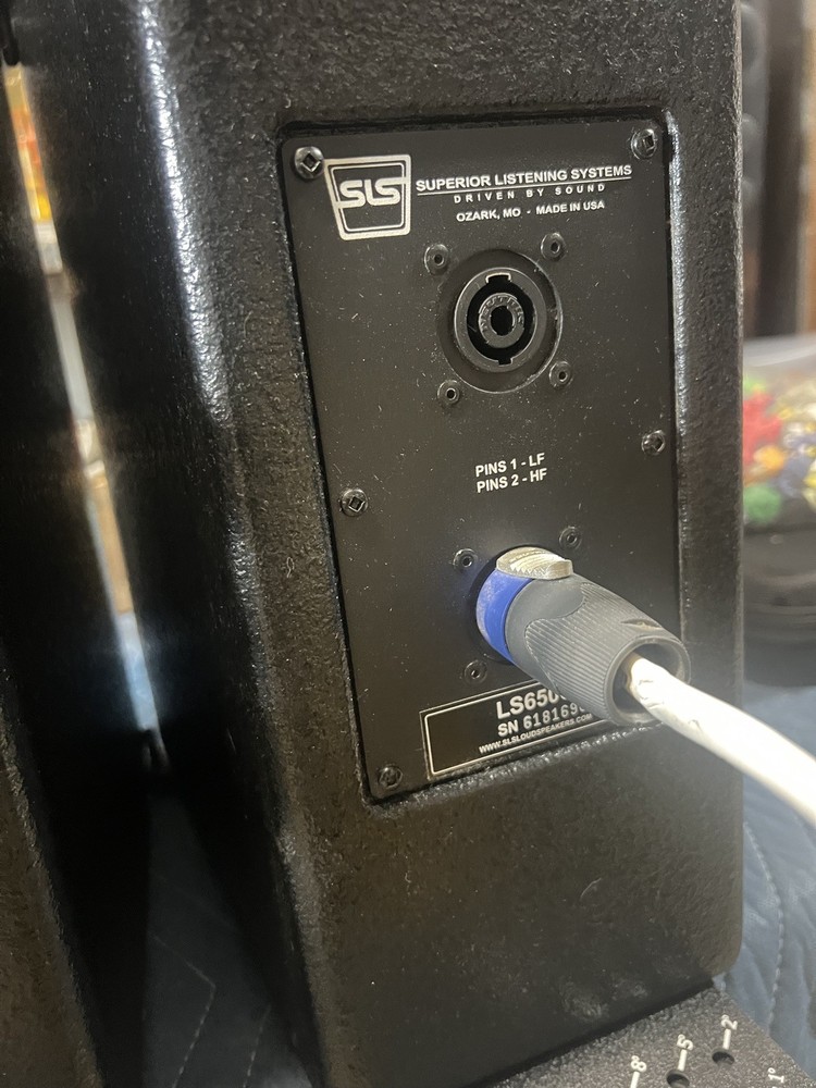 SLS LS6500 Full-Range Bi-Amped Line Array Module (Three) Tested Working