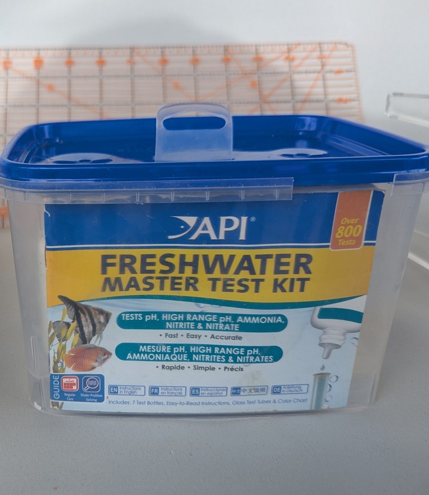 API Freshwater Aquarium Master Test Kit 800 Count Tropical Fish Ammonia Nitrite