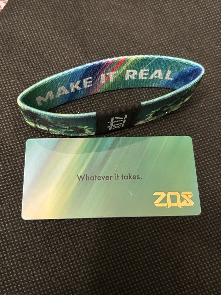 Make It Real Zox Strap Reversible Wristband NEW