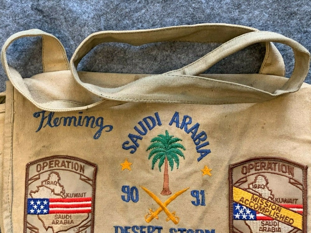 Desert Storm Commemorative Utility Shoulder Bag