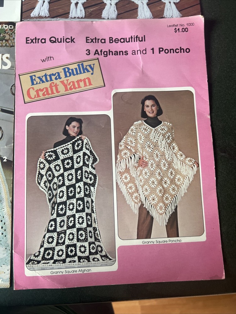 Leisure Arts Absolutely Gorgeous Sentimental Shells Plus 5 Other Afghan Patterns