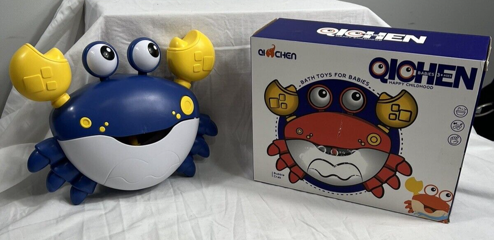 Qiochen Dancing Crab Bubble Machine - Bubble Blower for Kids