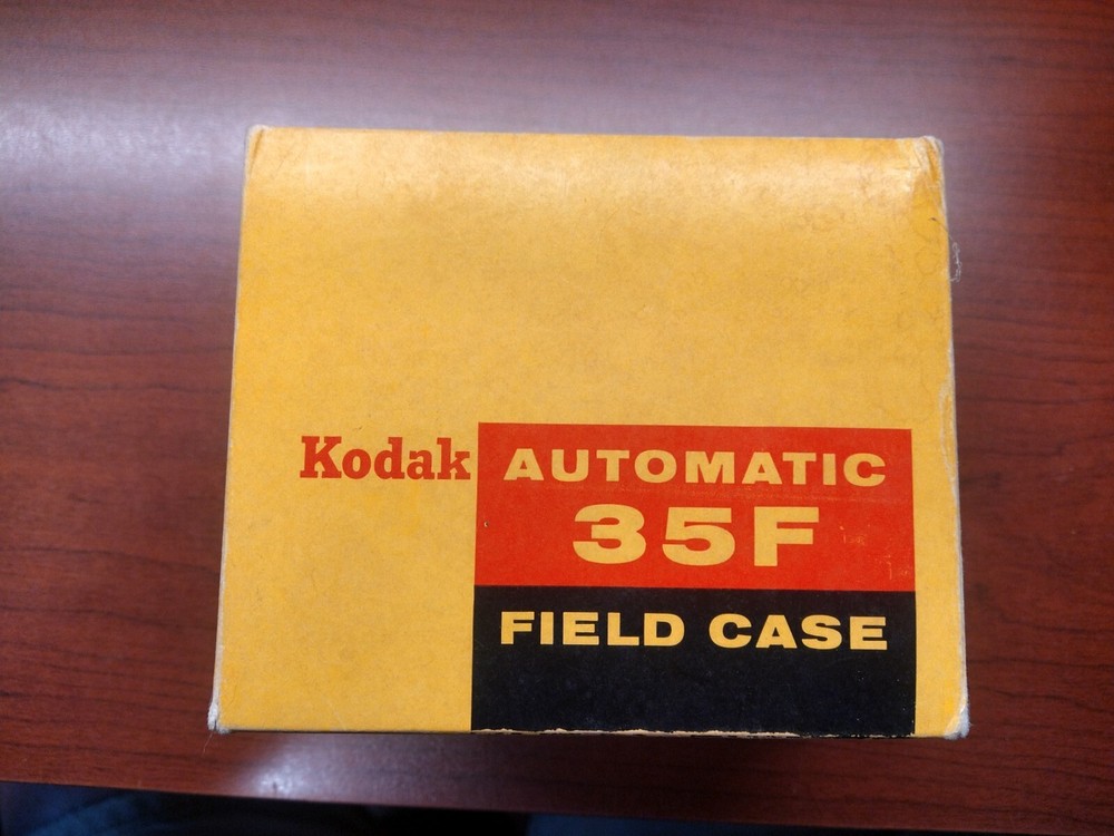 Vintage Kodak Automatic 35F Field Case No.71FC BOX ONLY