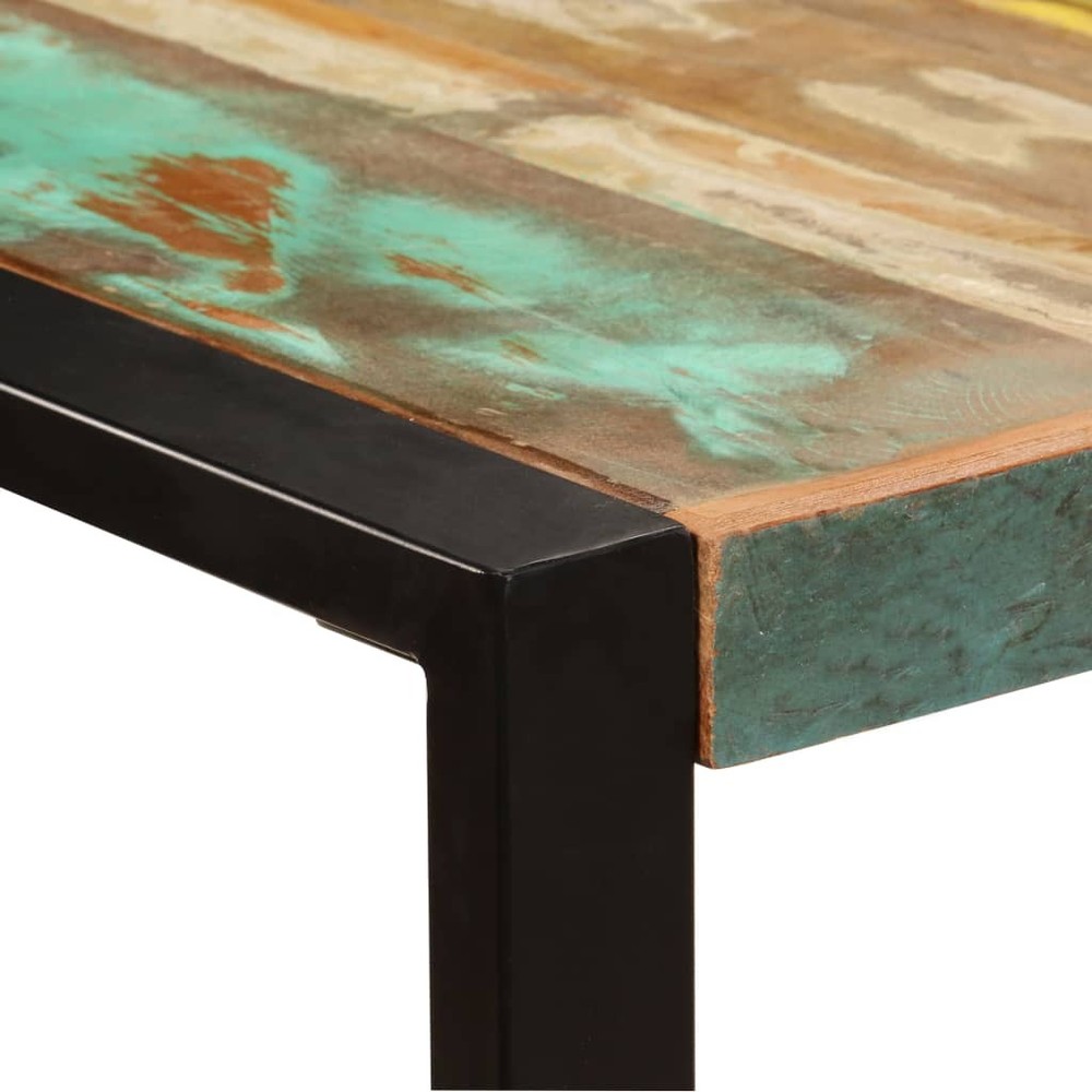 Dining Table Kitchen Table Dining Room Dinner Table Solid Reclaimed Wood vidaXL