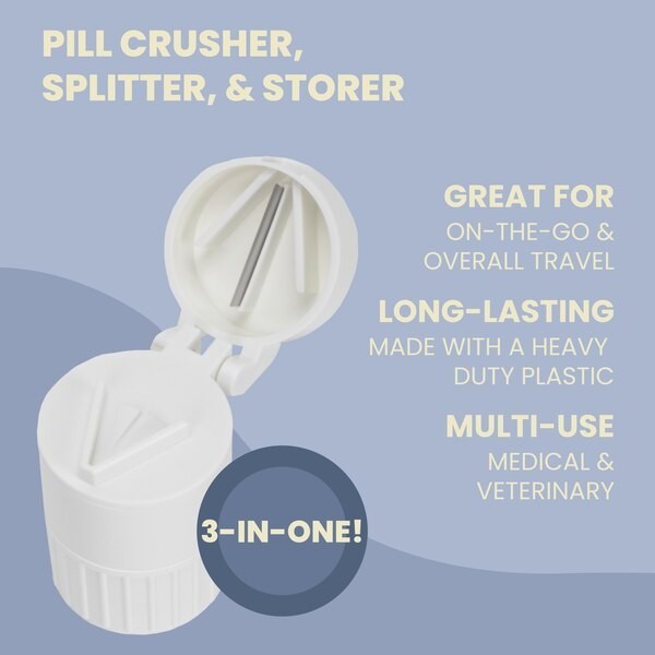 Medline Pill Crusher and Splitter Combo Device