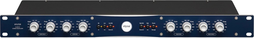 Elysia Xfilter Discrete Class A Stereo EQ In Standalone Rack Unit