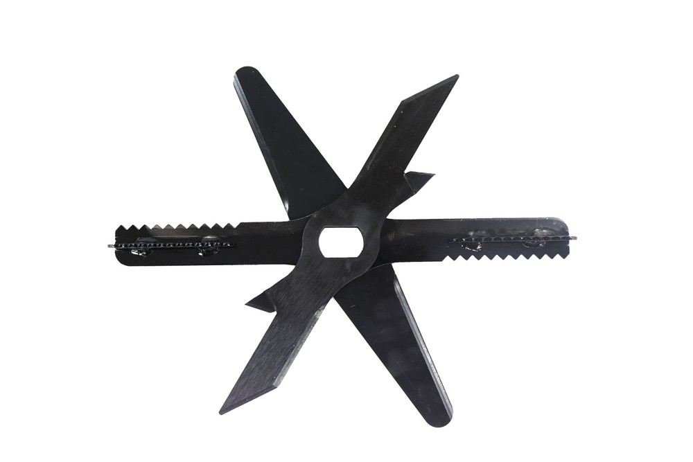 Wood Chipper Mulcher Leaf Shredder Replacement Blade Set (3pcs) (Also Compati...