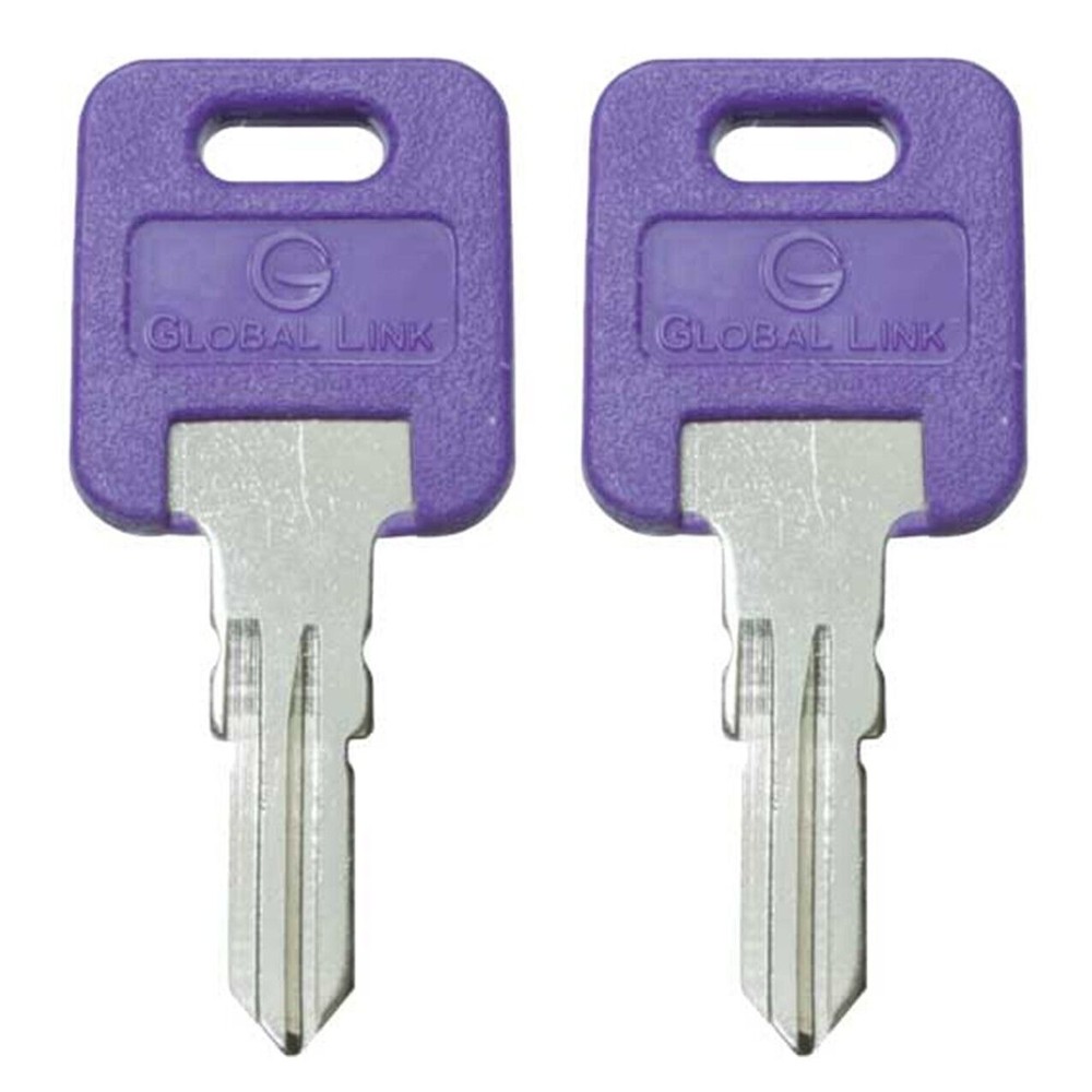 1 Pair (2 keys) Global Link Trailer Camper Keys G301 - G391 Select Your Key Code