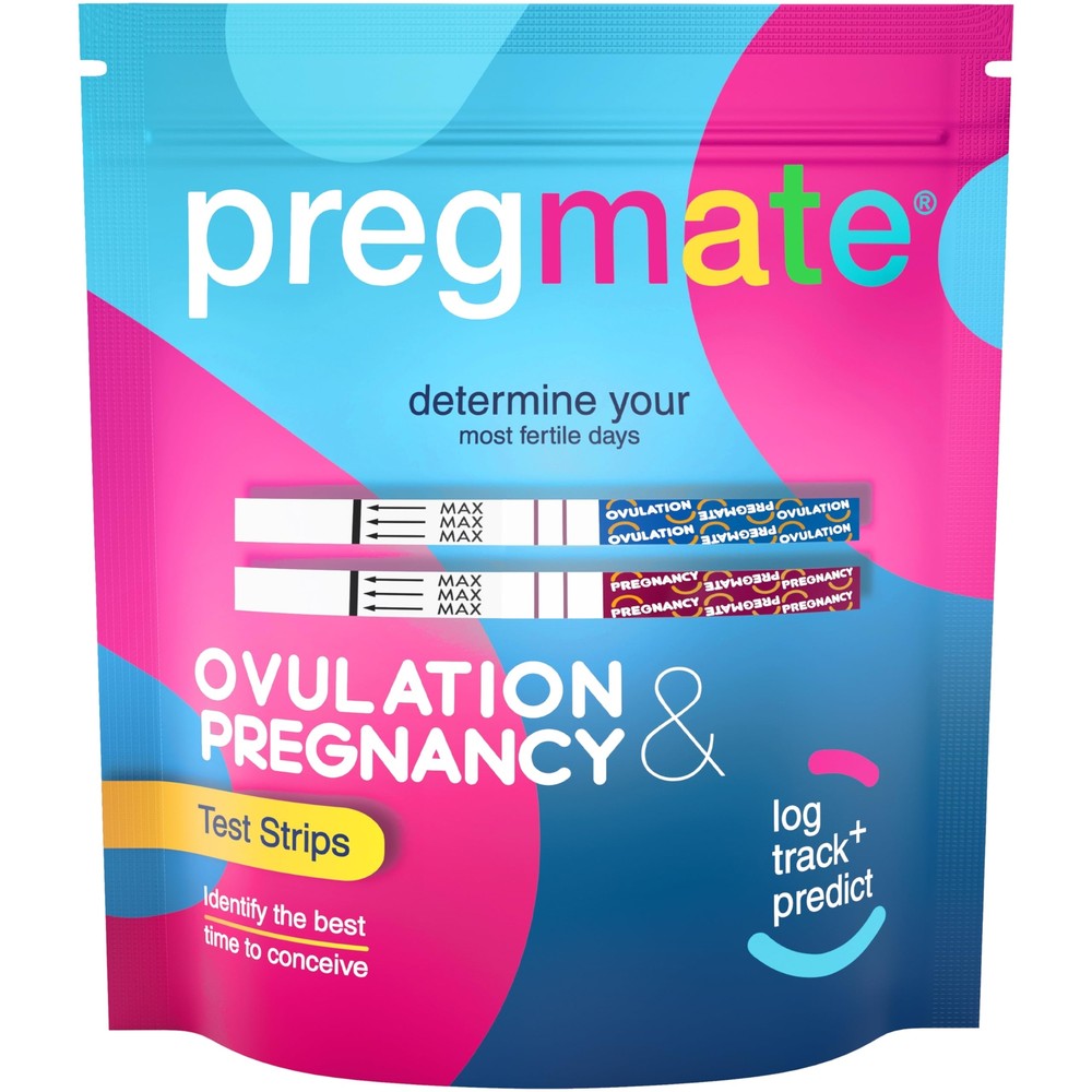 20 Ovulation and 5 Pregnancy Test Strips