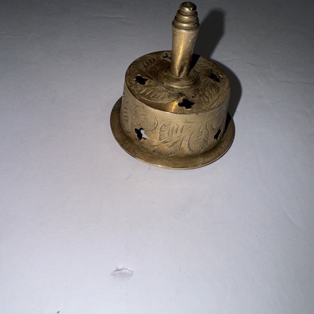 Brass Table Bell 2.25” Tall 2.5 Round
