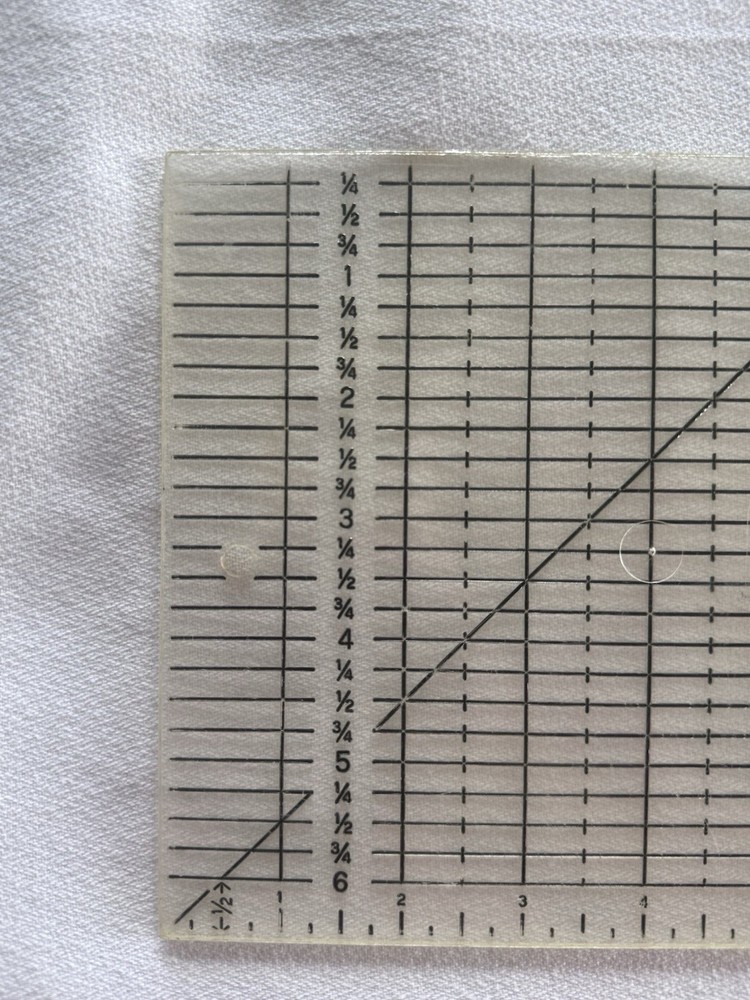 Quilters Rule Ruler 6" x 24"