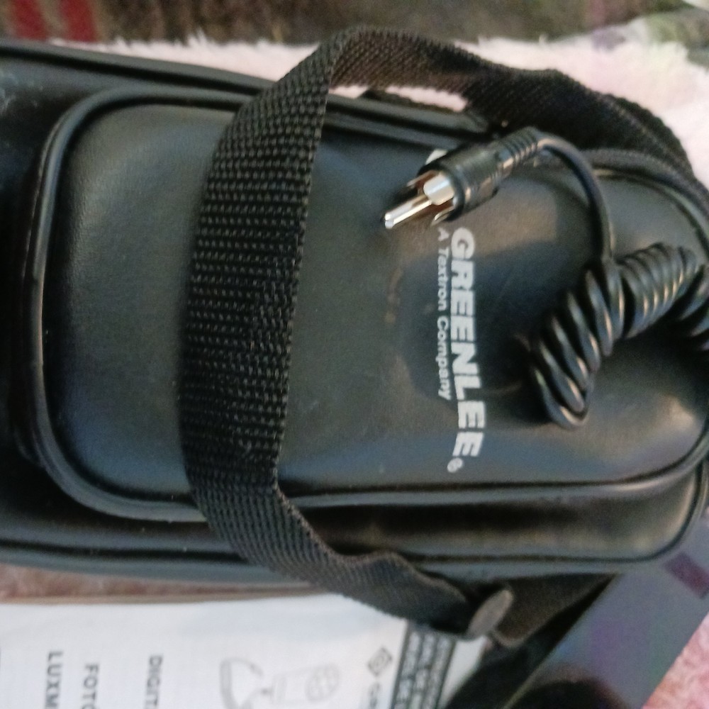 Greenlee DIgital Light Meter 93-172 With Case & Sensor