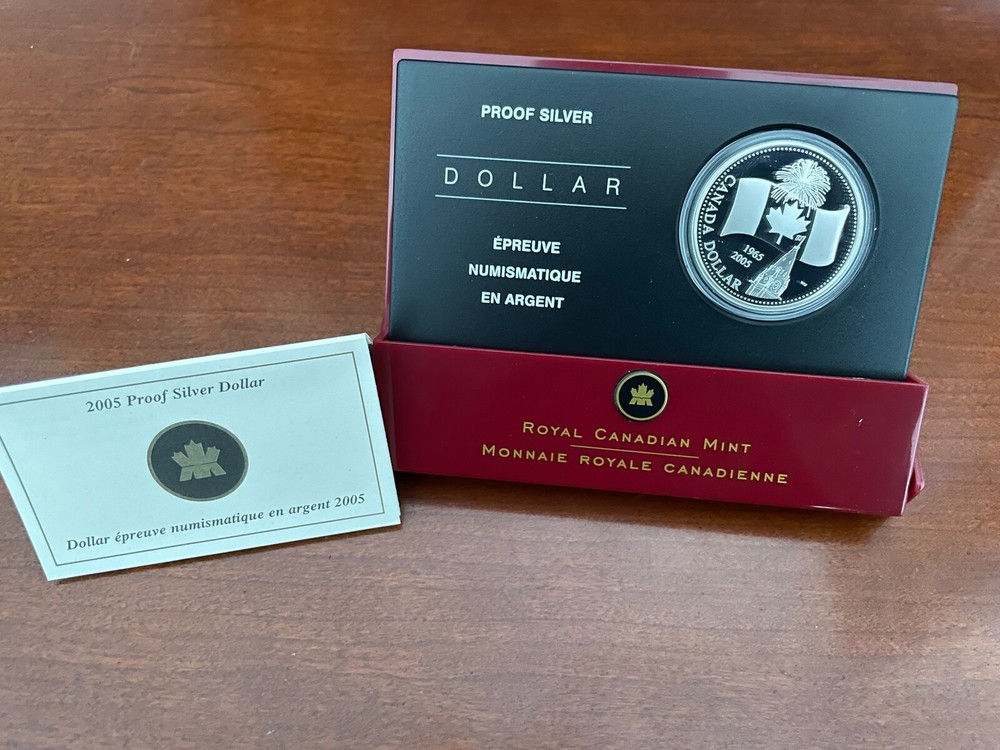 Canada Proof Silver Dollar 2005 (1965-2005 Edition)