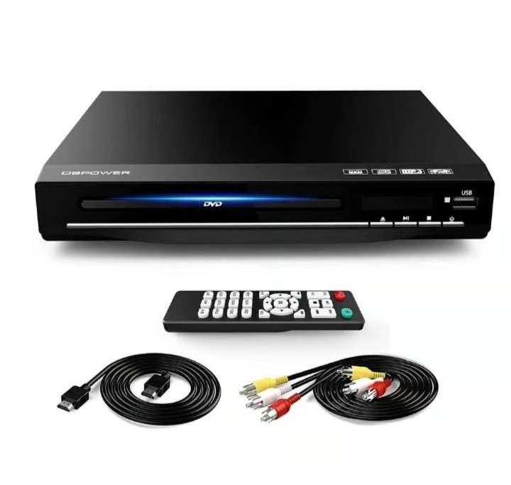 🥥 DBPOWER ZC-01 Home DVD/CD Player🆕️ AS SHOWN👇