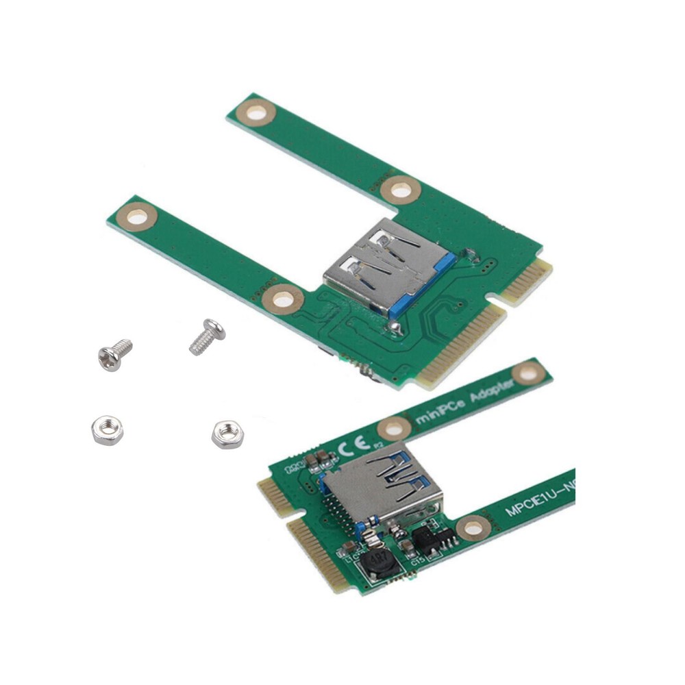 Notebook Mini PCI-E To USB 2.0 Converter Adapter Card Expansion USB Interface
